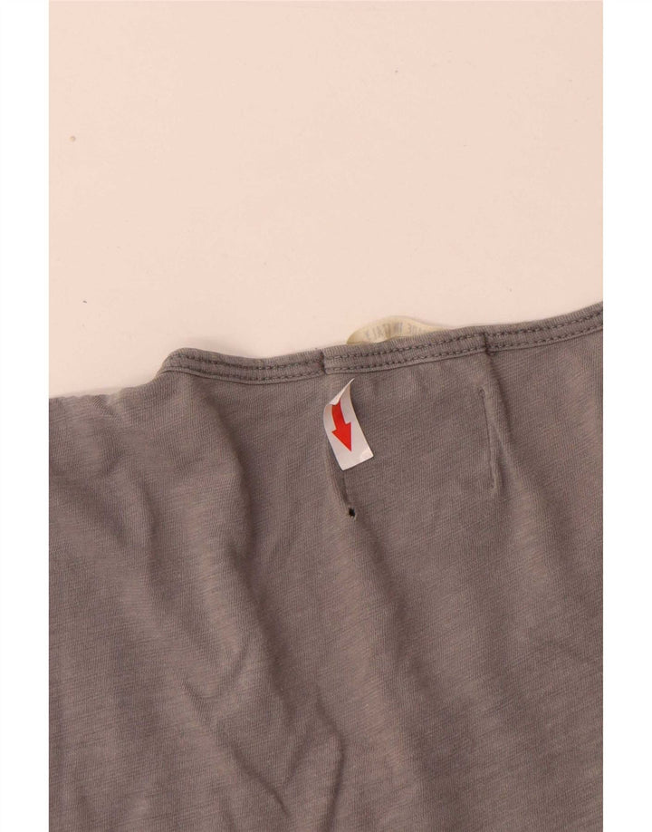Męska koszulka z grafiką Marlboro Classics Top XL, szara, retro