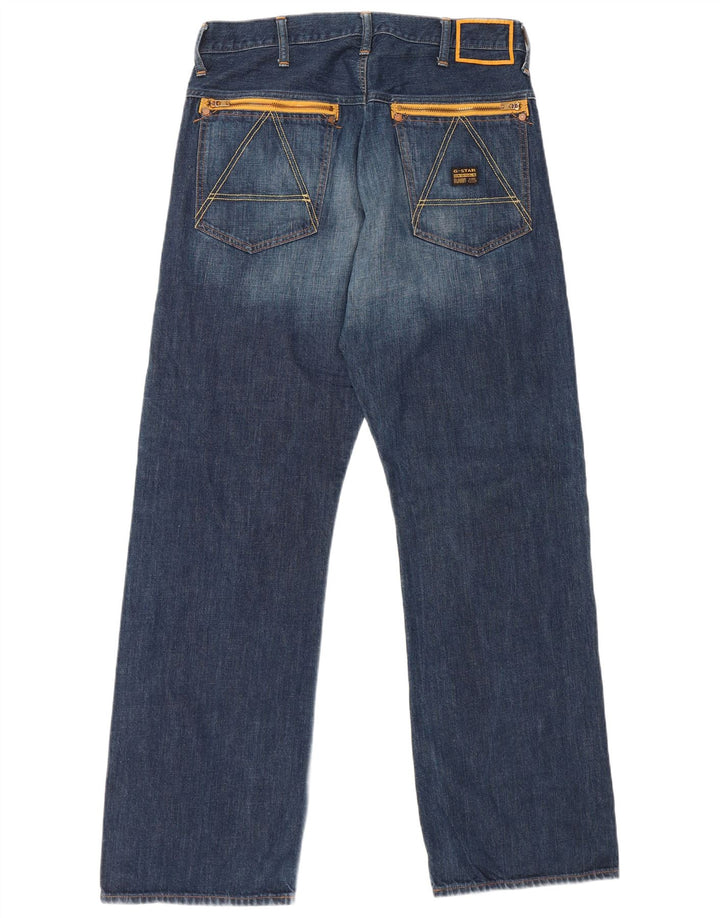 Męskie luźne dżinsy G-Star W34 L36 Niebieska bawełna