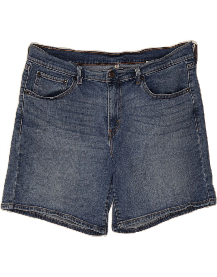 LEVI'S Womens Denim Shorts W32 Medium Blue Cotton Vintage Levi's and Second-Hand Levi's from Messina Hembry 