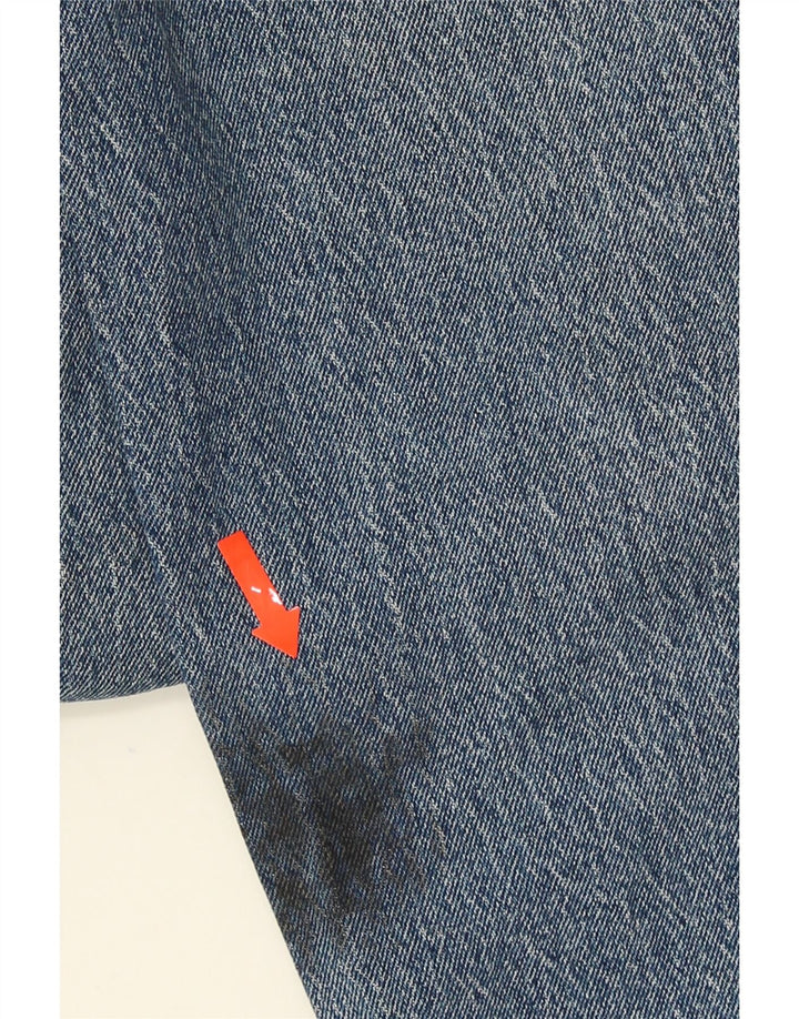 Męskie jeansy Levi's 501 Straight W27 L30 Niebieskie bawełniane