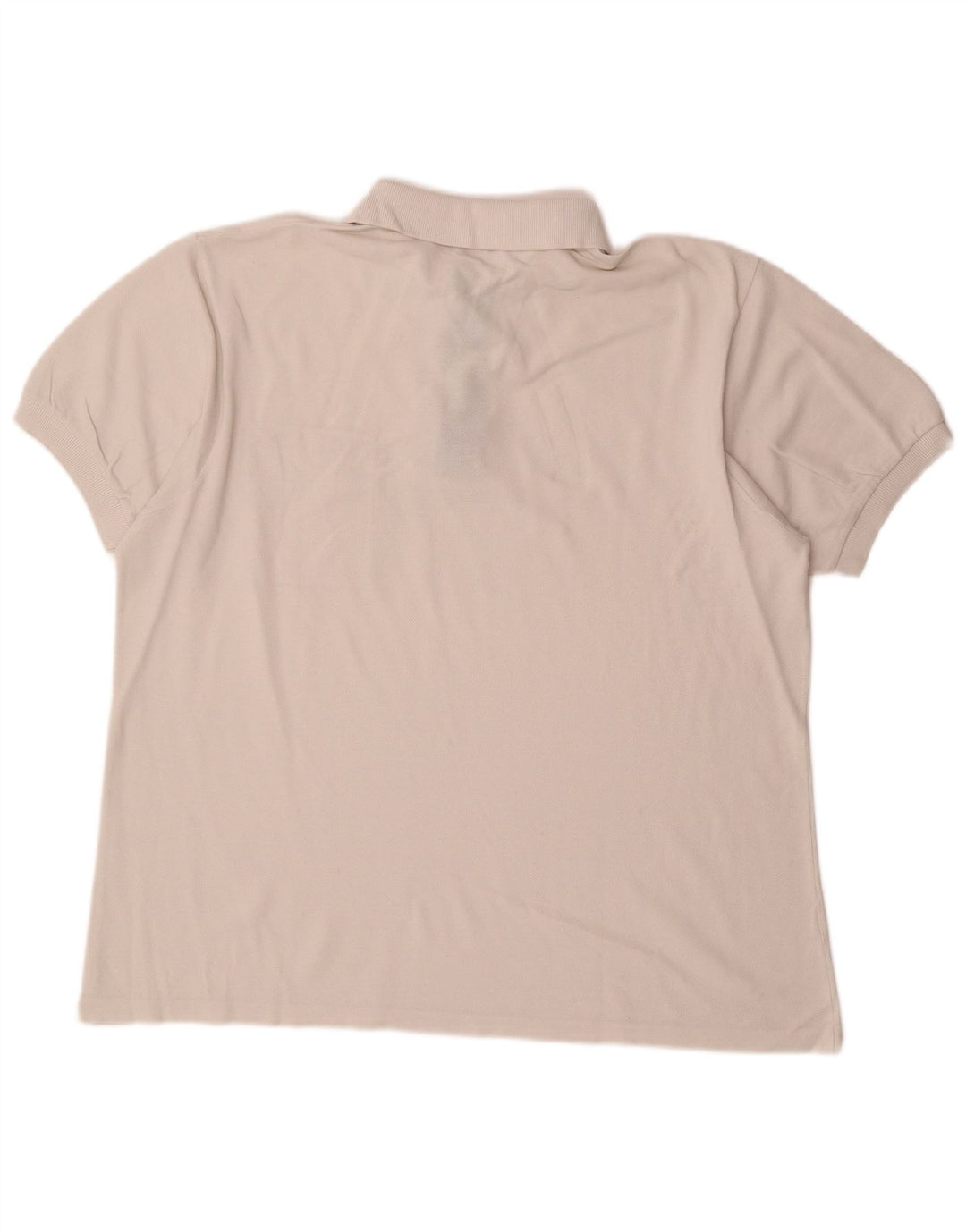Męska koszulka polo Lacoste, rozmiar 6, XL, biała, bawełniana