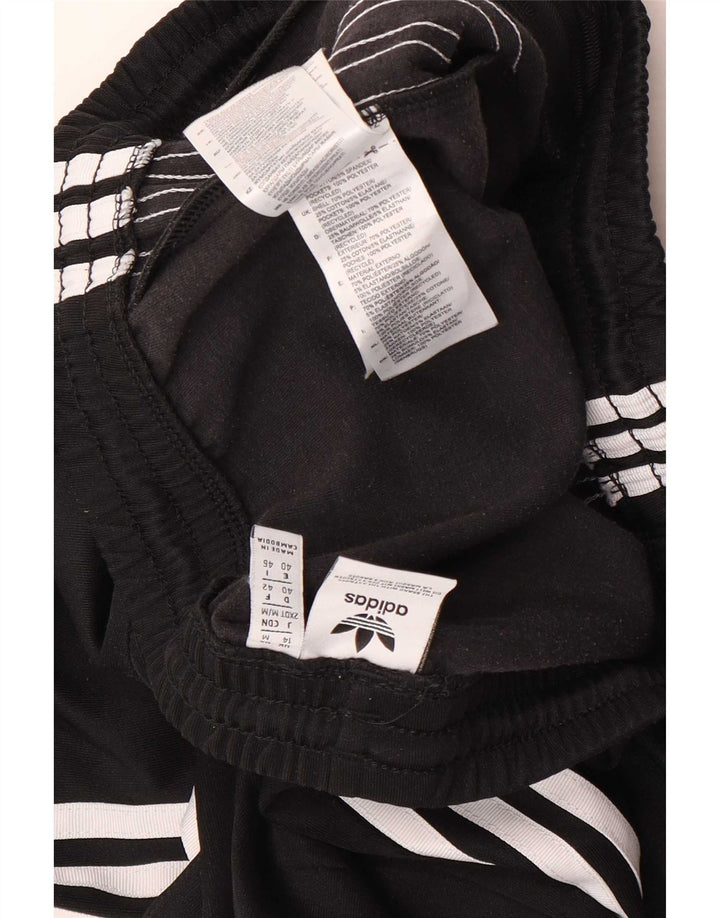 Damskie spodnie dresowe Adidas UK 14 Średni czarny poliester