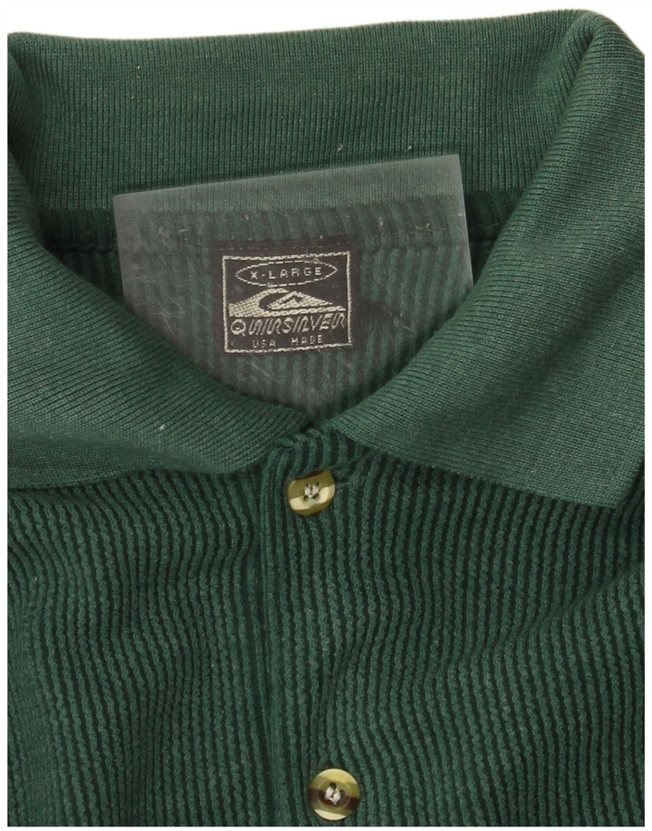 Damska sukienka polo QUIKSILVER UK 18 XL, zielona bawełna