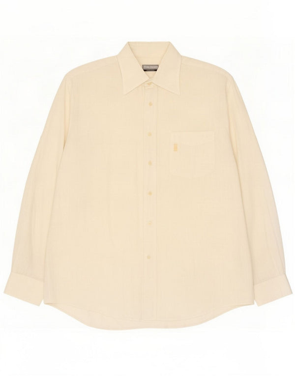 Pal Zileri Koszula XL XL Off White Linen