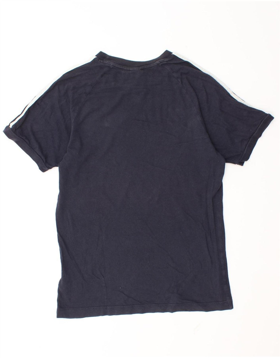Adidas Męski T-Shirt Top Mały Granatowy Bawełniany
