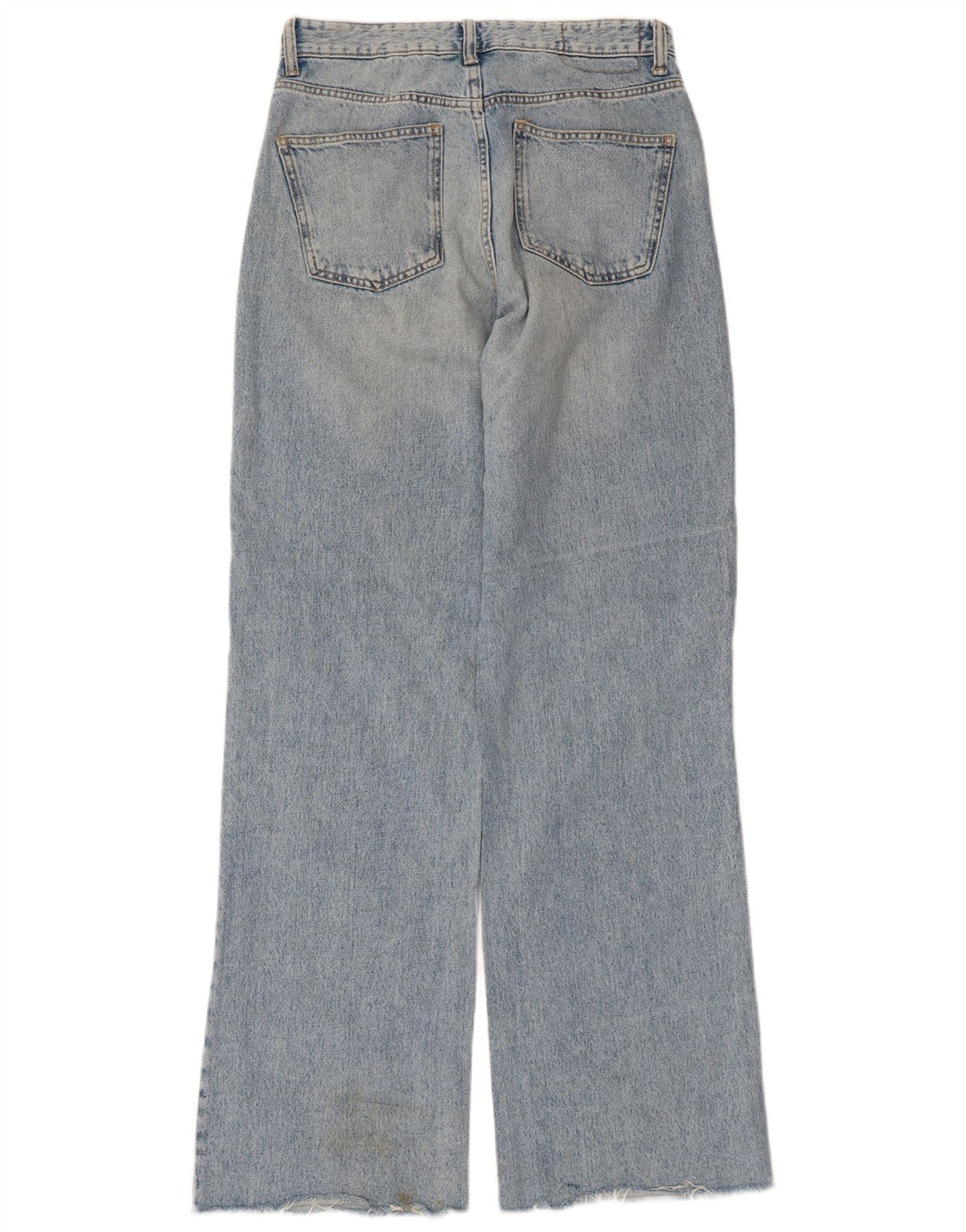 Damskie dżinsy z szerokimi nogawkami Zara w trudnej sytuacji EU 40 Medium W30 L33 Niebieskie