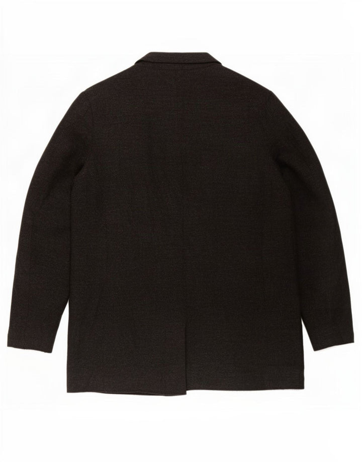 Kurtka damska Zara Open Blazer UK 14, duża czarna