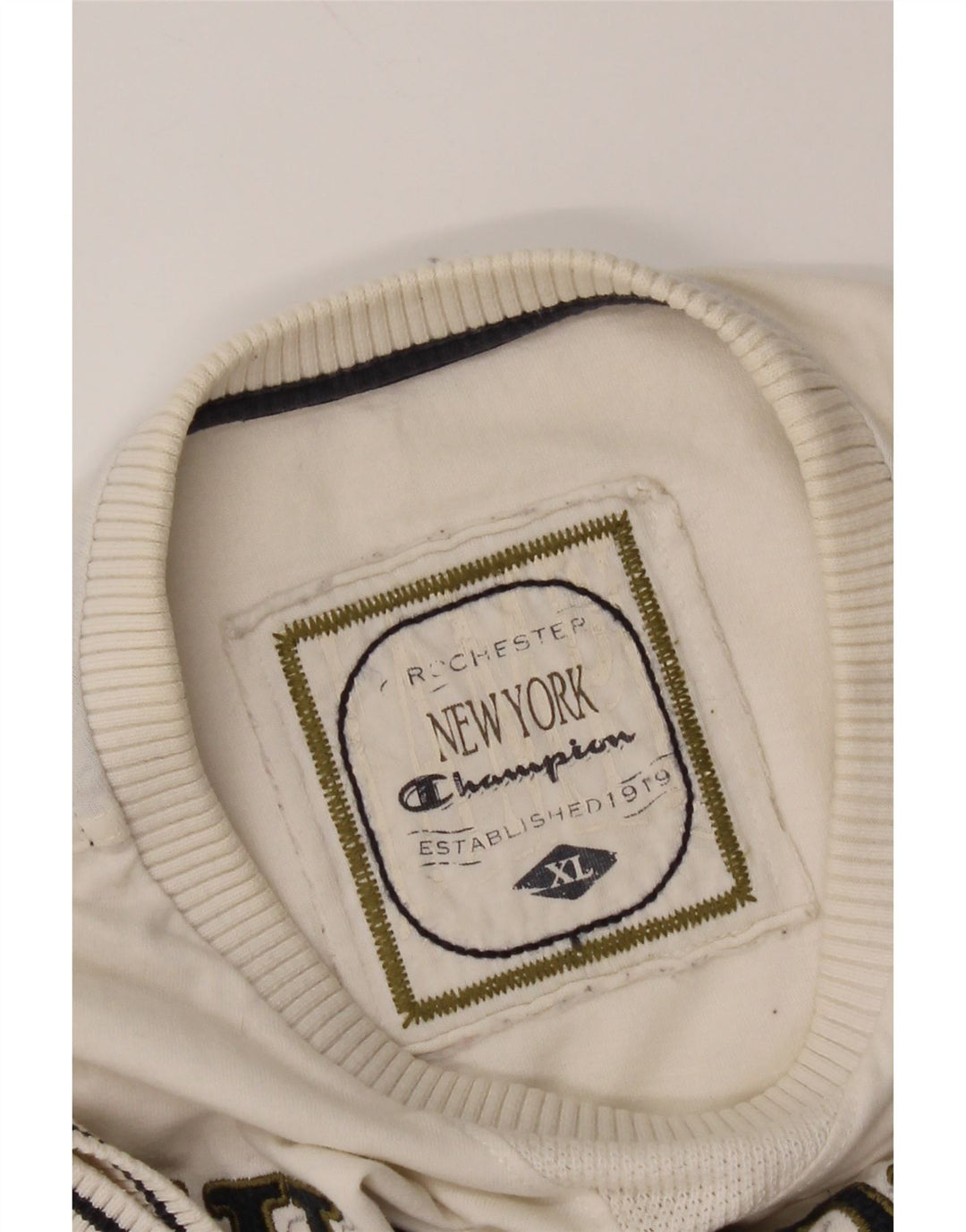 Damska koszulka graficzna Champion Top UK 18 XL Biała