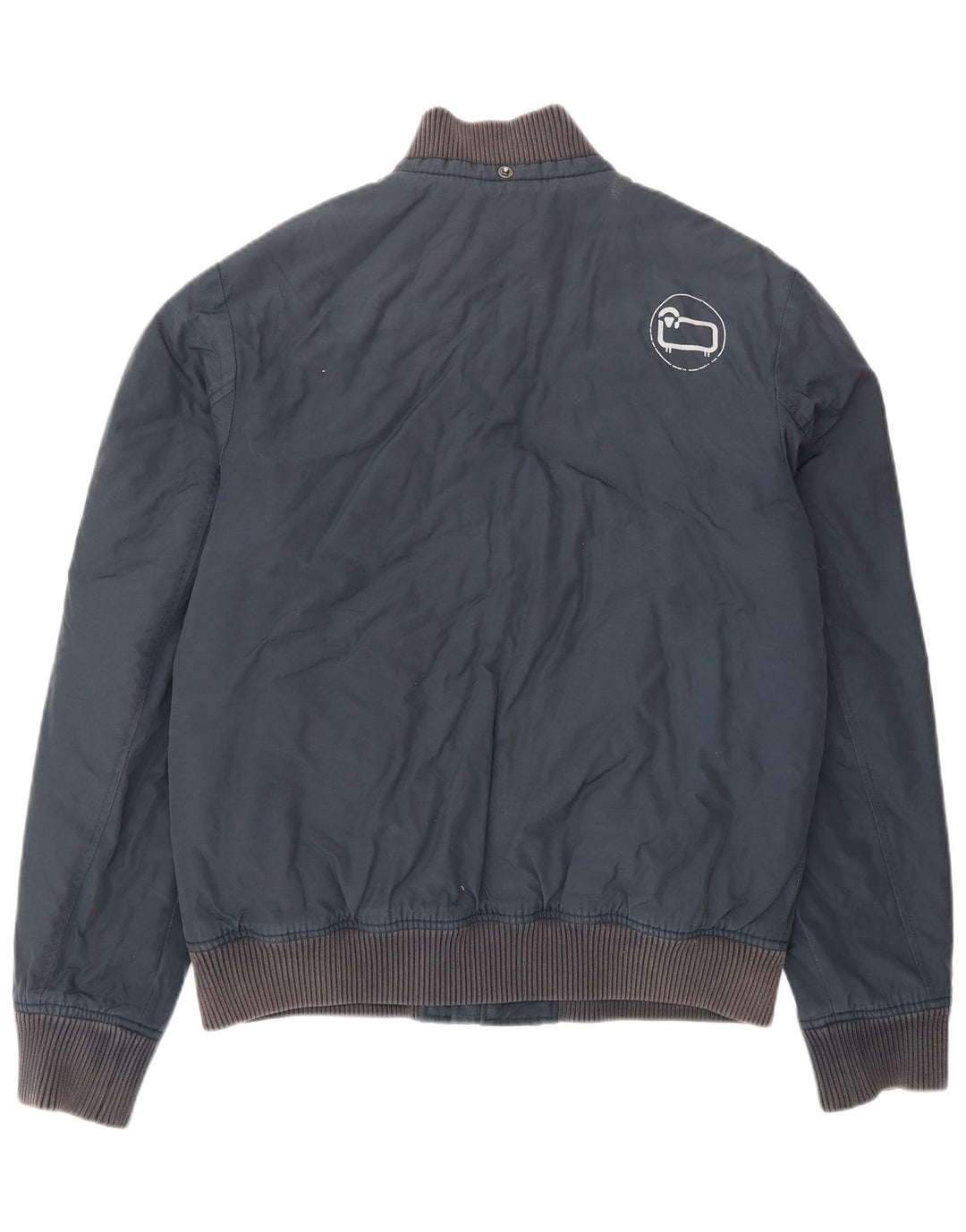 Kurtka męska Woolrich Utility UK 40, duża, granatowa, bawełniana