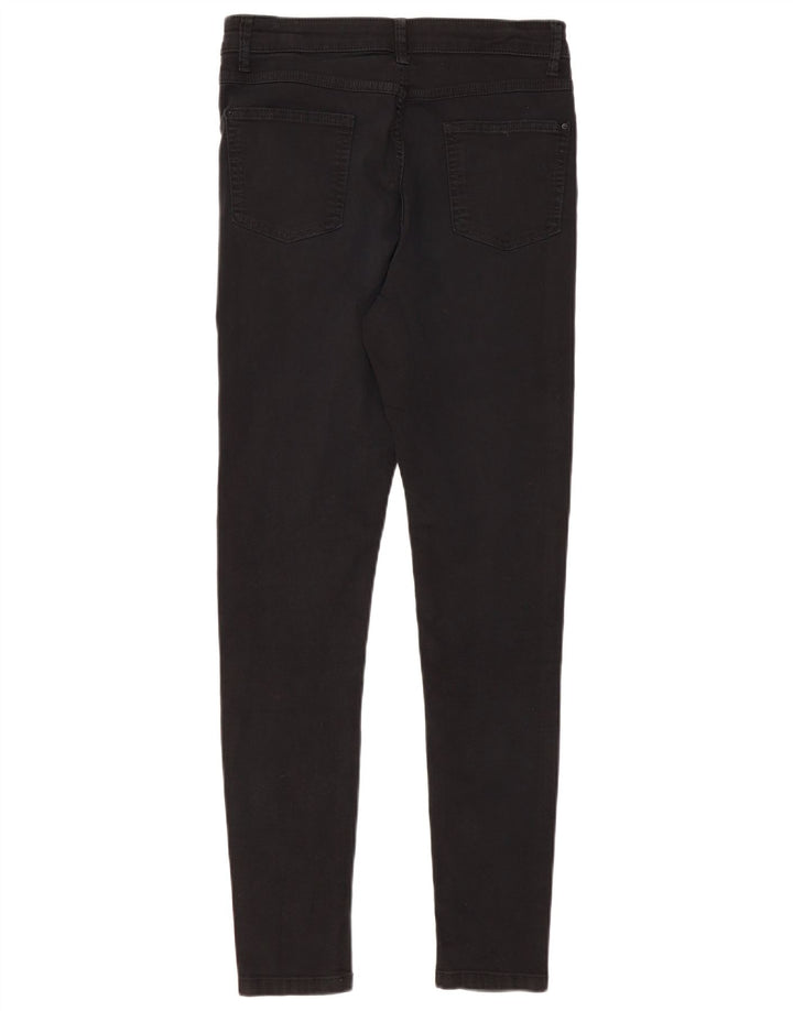 Marks & Spencer Damskie jeansy Jegging UK 12 Medium W32 L31 Czarna bawełna