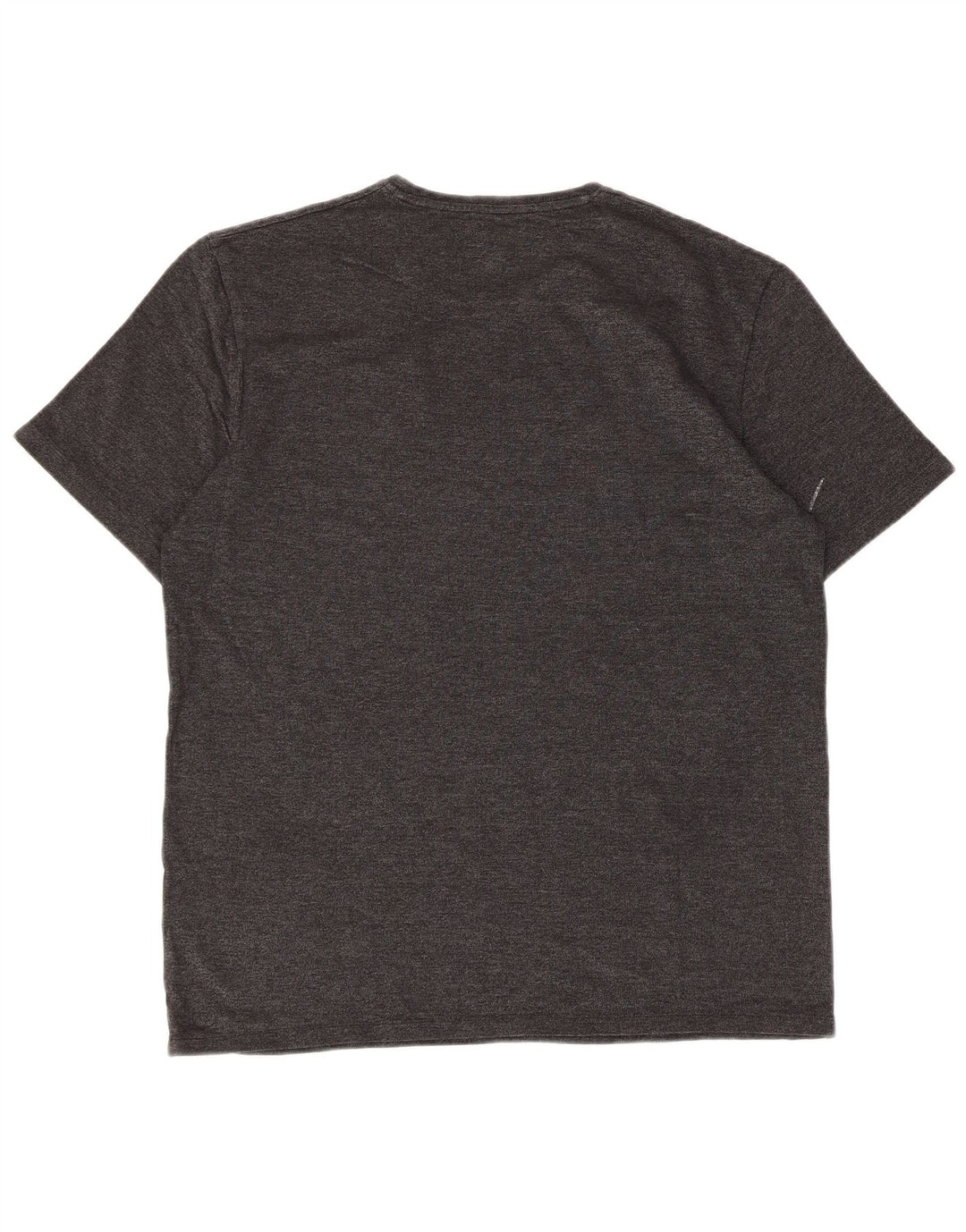 Cos Męski T-shirt Top Średniej Szarej Bawełny