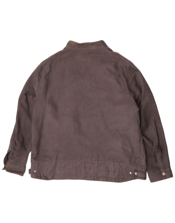 Męska kurtka bomber Marks & Spencer UK 46 3XL, szary poliester