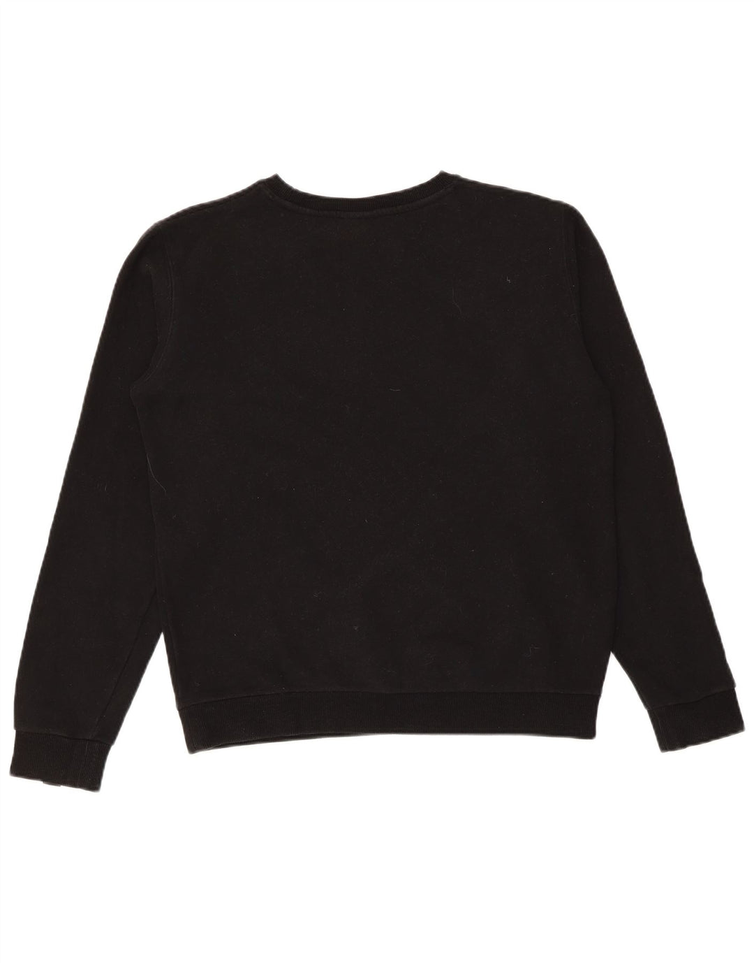 Damska bluza dresowa Ellesse z grafiką oversize, UK 8, mała, czarna bawełna