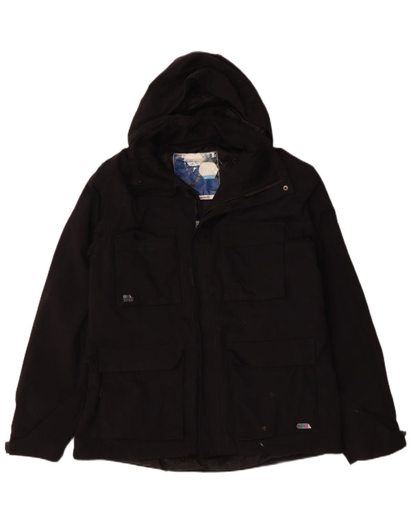 Męska kurtka z kapturem Animal UK 42 XL, czarny nylon