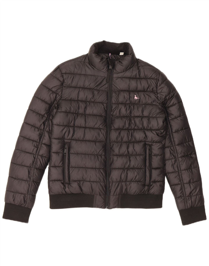 Damska ocieplana kurtka Jack Wills UK 10, mała, czarna, poliester