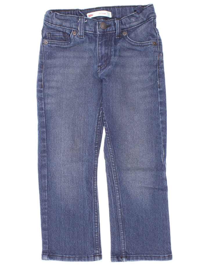 Levi's Boys 511 Slim Jeans 3-4 lata W20 L18 Niebieska bawełna