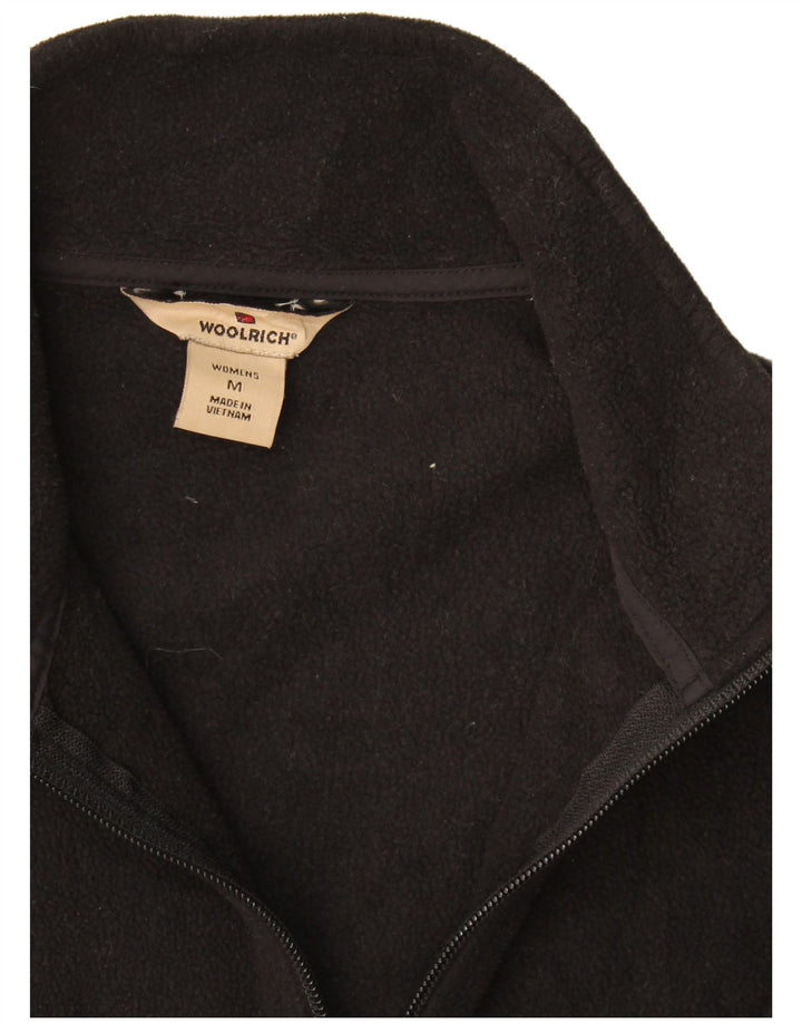 Damska kamizelka polarowa Woolrich UK 14, średnia czarna