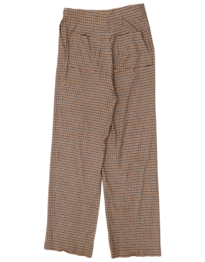 Spodnie Chino Massimo Dutti Damskie EU 42 Large W32 L32 Brązowe Pepitka