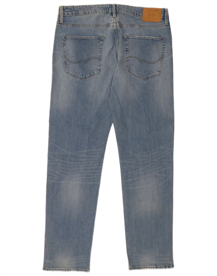 Męskie jeansy typu slim Jack & Jones W36 L34 Niebieskie, bawełniane