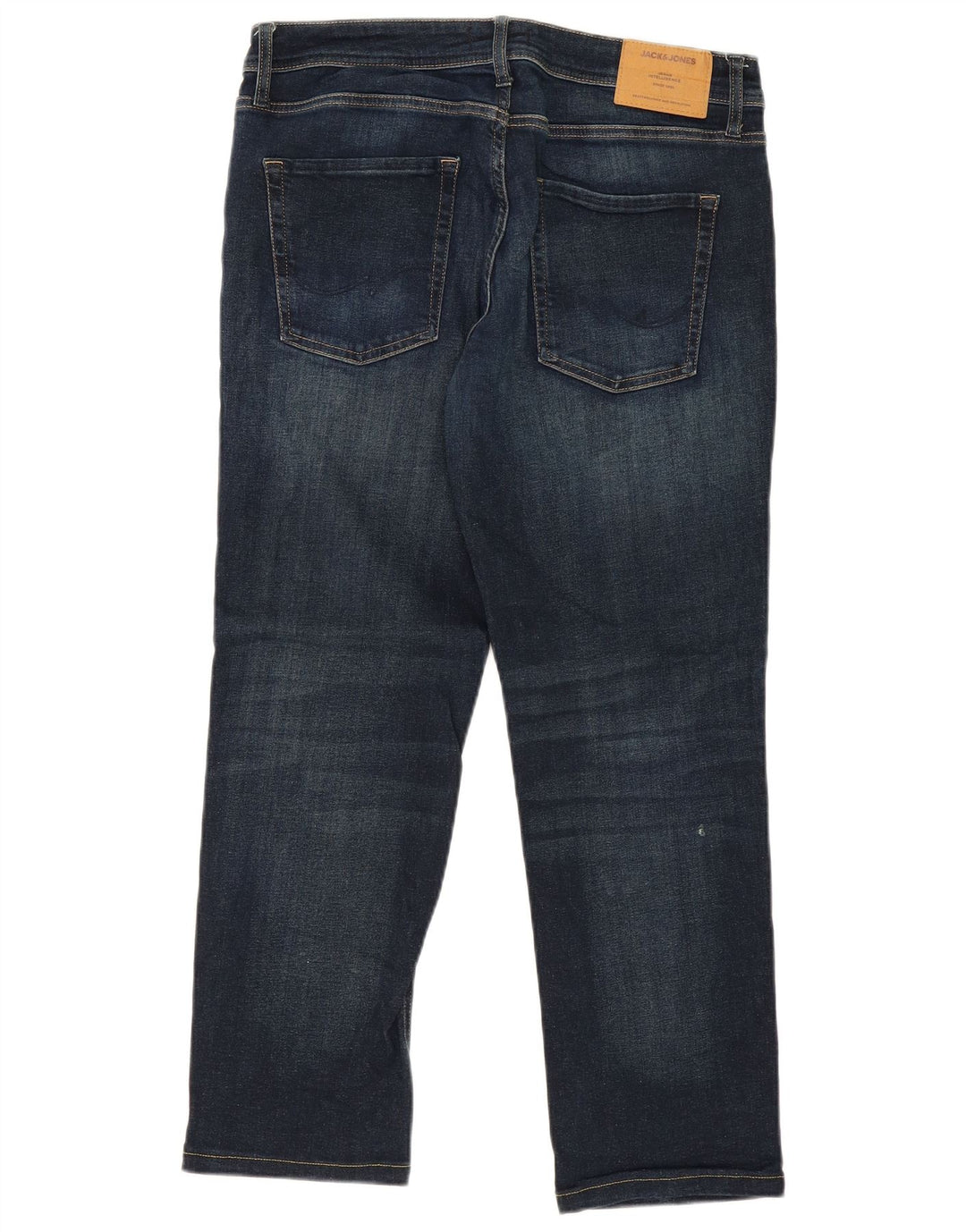 Męskie jeansy JACK & JONES Clark o regularnym kroju W34 L27 Niebieskie, bawełniane