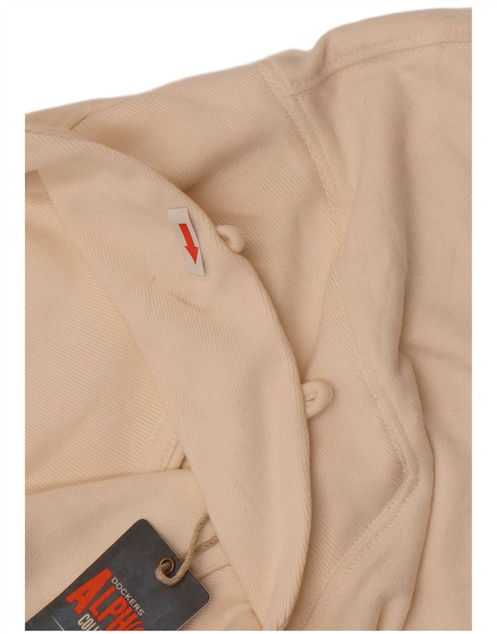 Męska bluza Dockers XL w kolorze złamanej bieli, bawełniana