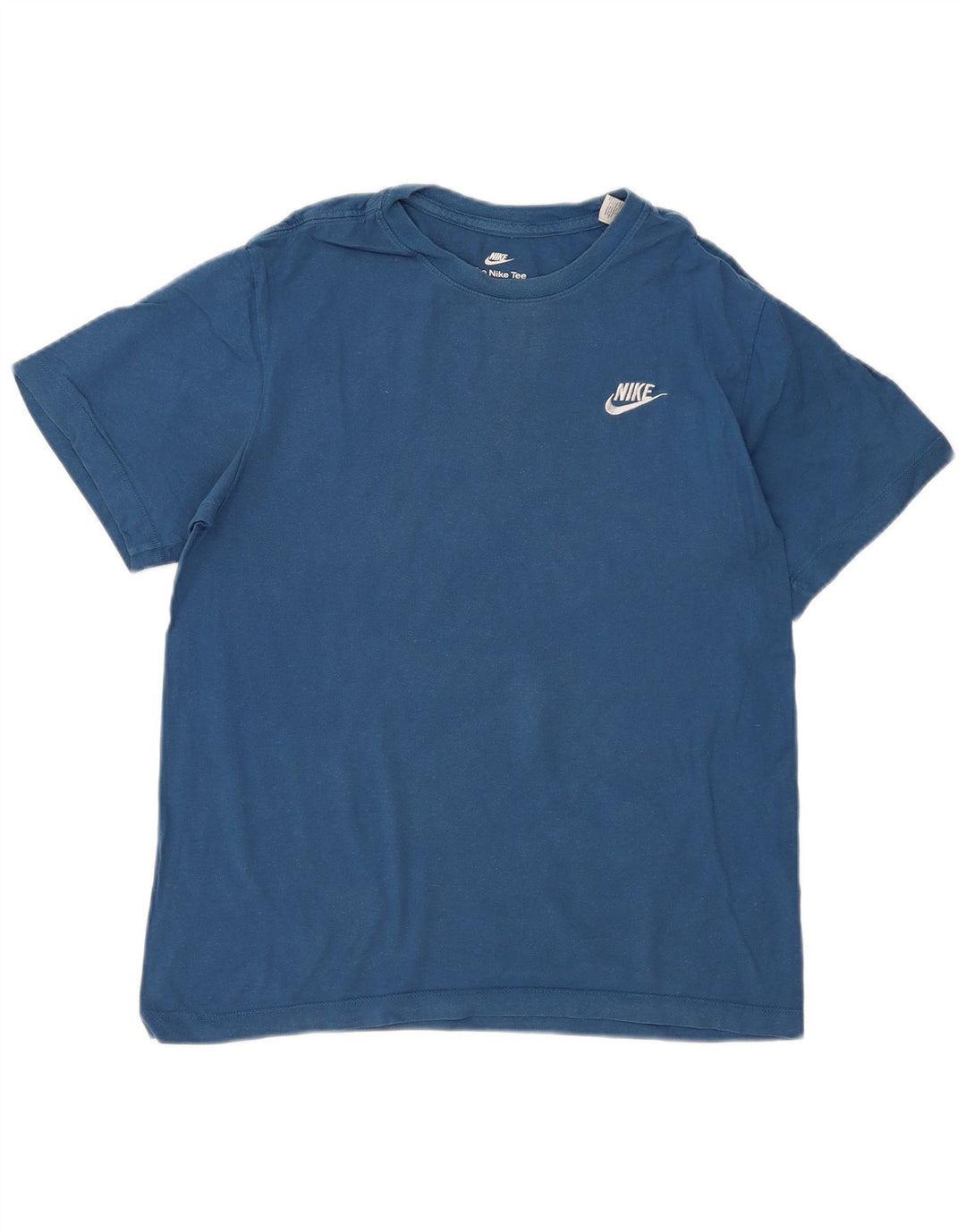 T-shirt męski Nike The Tee, mały, niebieski, bawełniany