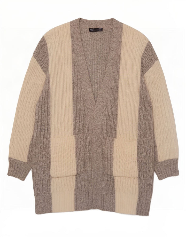 Sweter damski Marks & Spencer Longline Cardigan UK 14, średni szary
