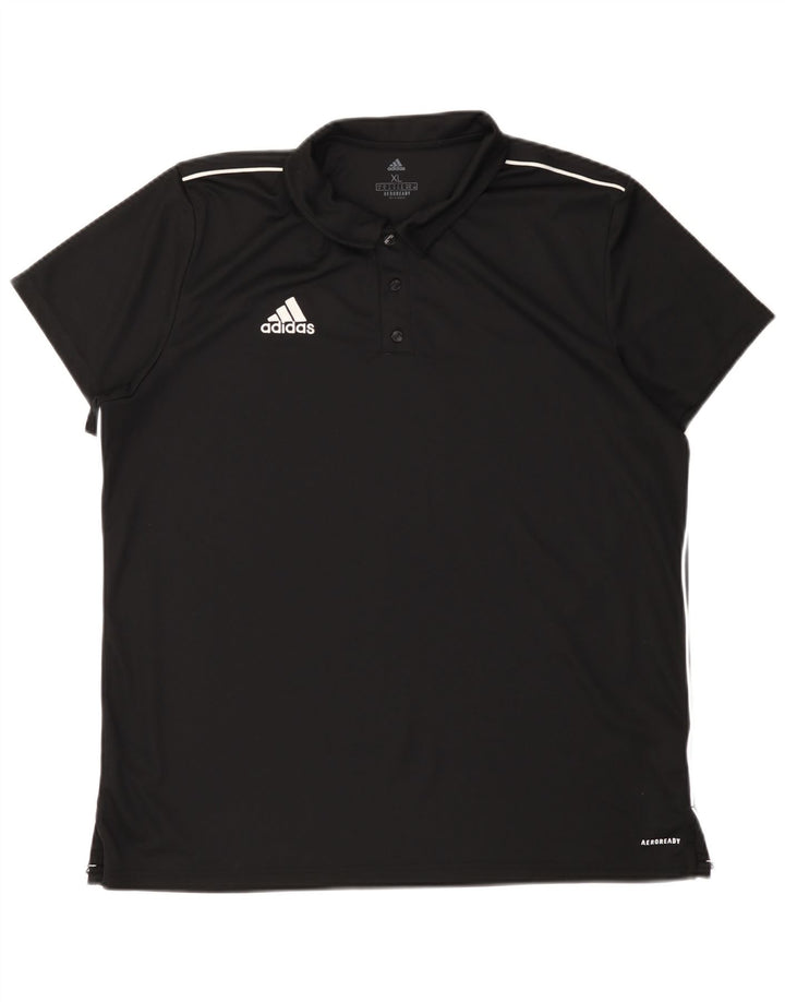 Męska koszulka polo Adidas Aeroready XL, czarna, poliestrowa