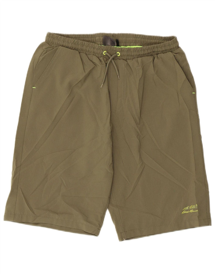Chłopięce spodenki sportowe Eddie Bauer 15-16 lat XL, khaki, poliester