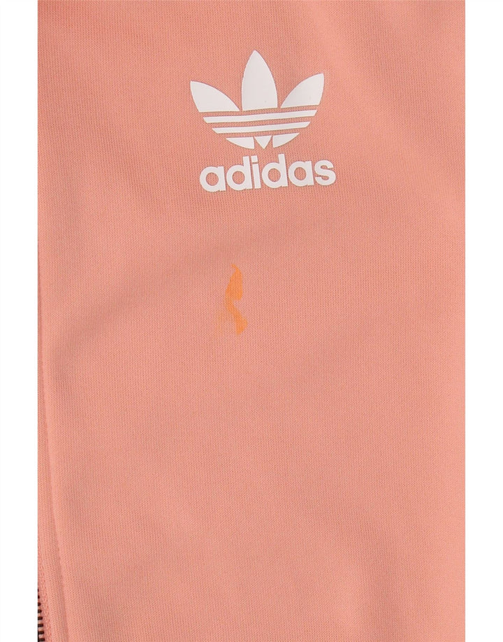 Damska kurtka dresowa Adidas Graphic UK 6 XS Pomarańczowy poliester