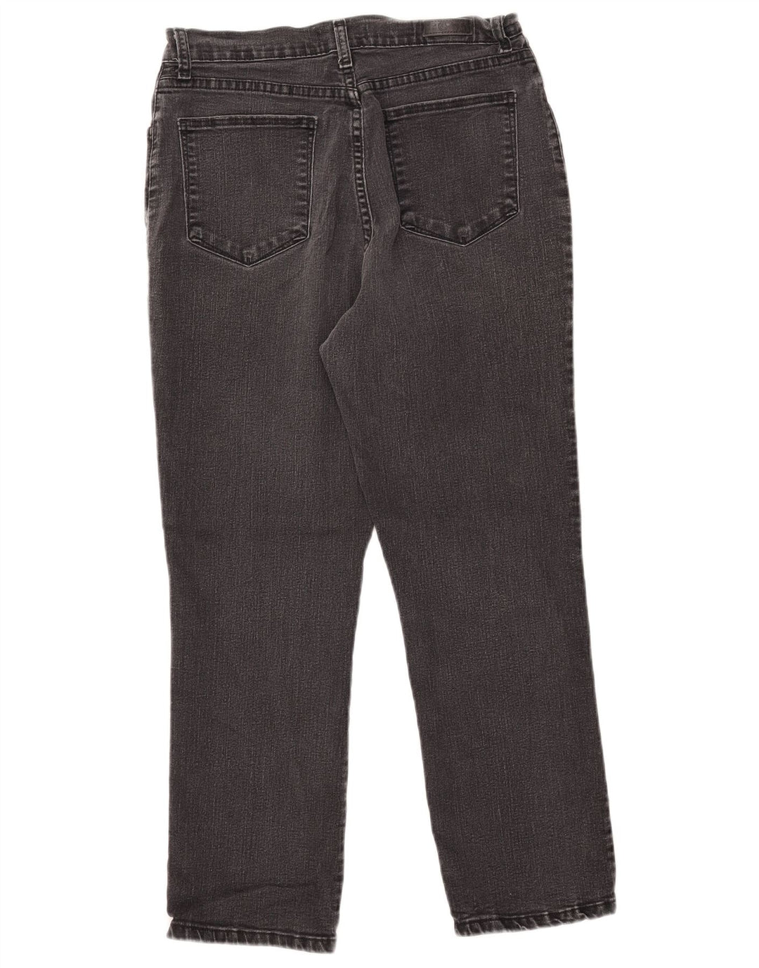 Damskie dżinsy LEE Petite Straight US 8 Medium W30 L27 Czarna bawełna