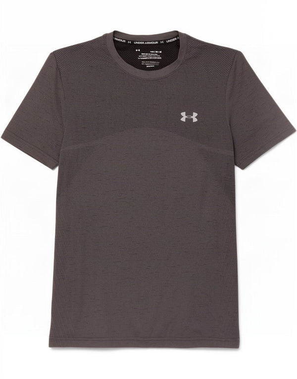Męski t-shirt Under Armour, średni szary, nakrapiany