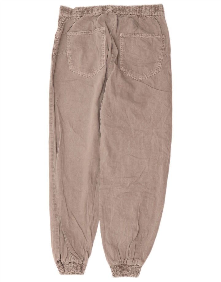 Damskie joggery Zara, zwężane, średnie W28 L26, szara bawełna