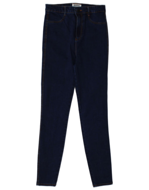 Damskie jeansy Zara Trafaluc Skinny EU 38 Small W28 L28 Granatowe
