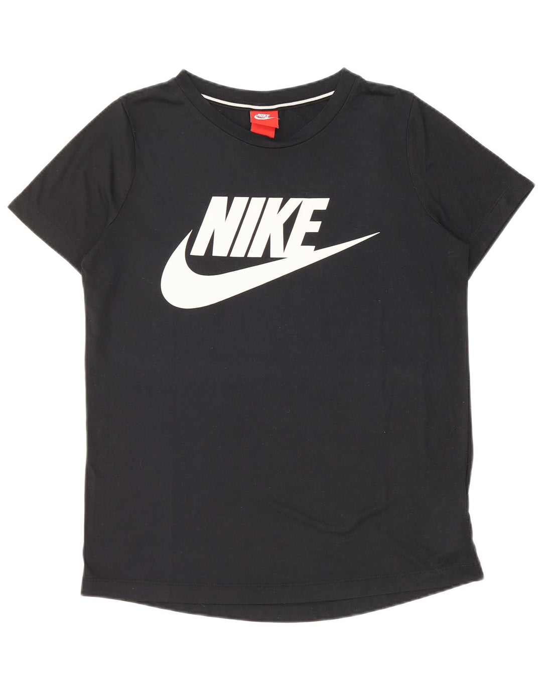 Męski T-shirt z grafiką NIKE, mały, czarny poliester