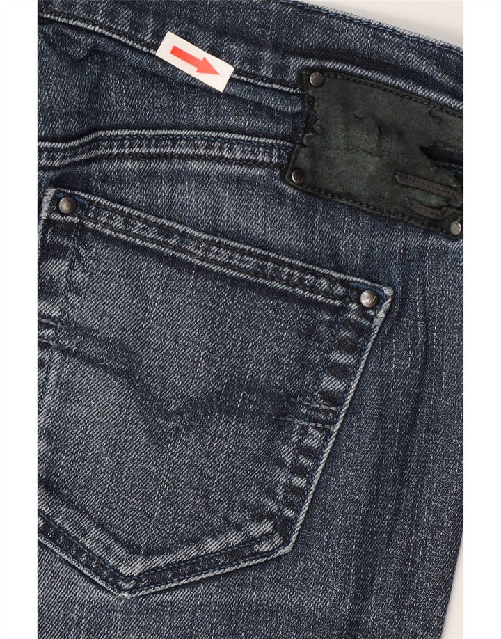 Damskie jeansy Diesel Slim W29 L33 Niebieskie bawełniane