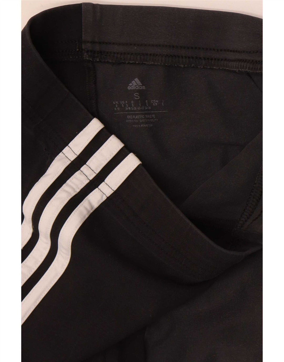Legginsy damskie Adidas UK 8/10, małe, czarne, z blokami kolorów