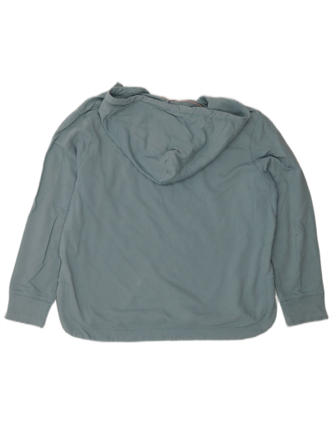 Damski sweter oversize z kapturem White Stuff UK 10, mały, niebieski, bawełniany
