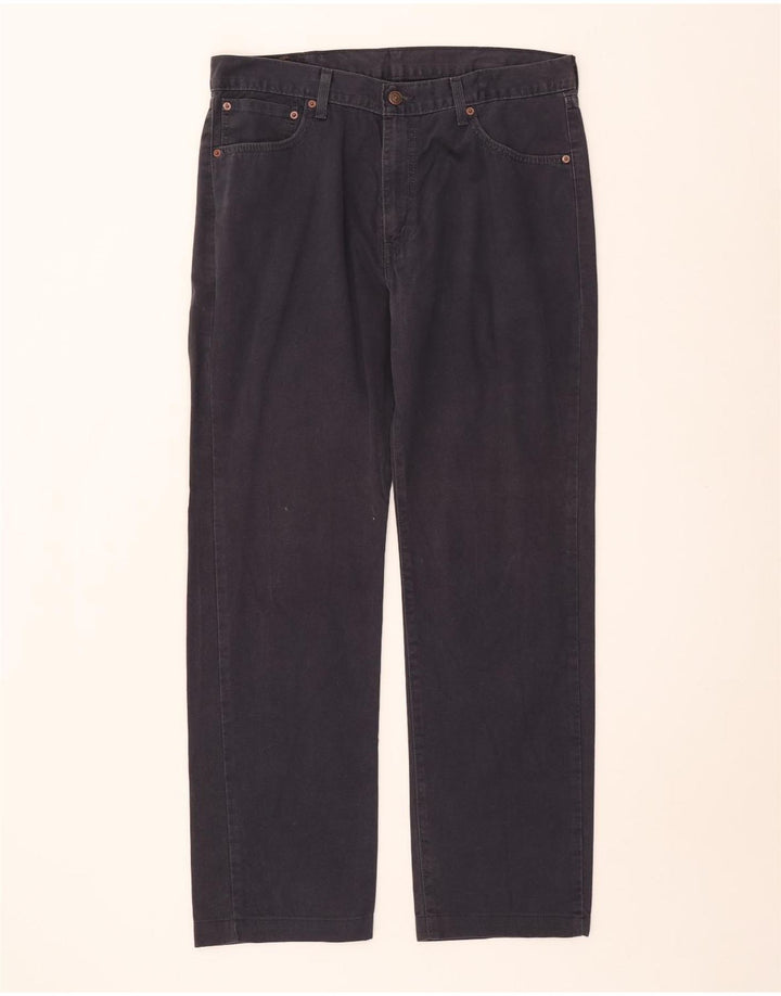 Męskie dżinsy Levi's 581 Straight W36 L30 Granatowa bawełna