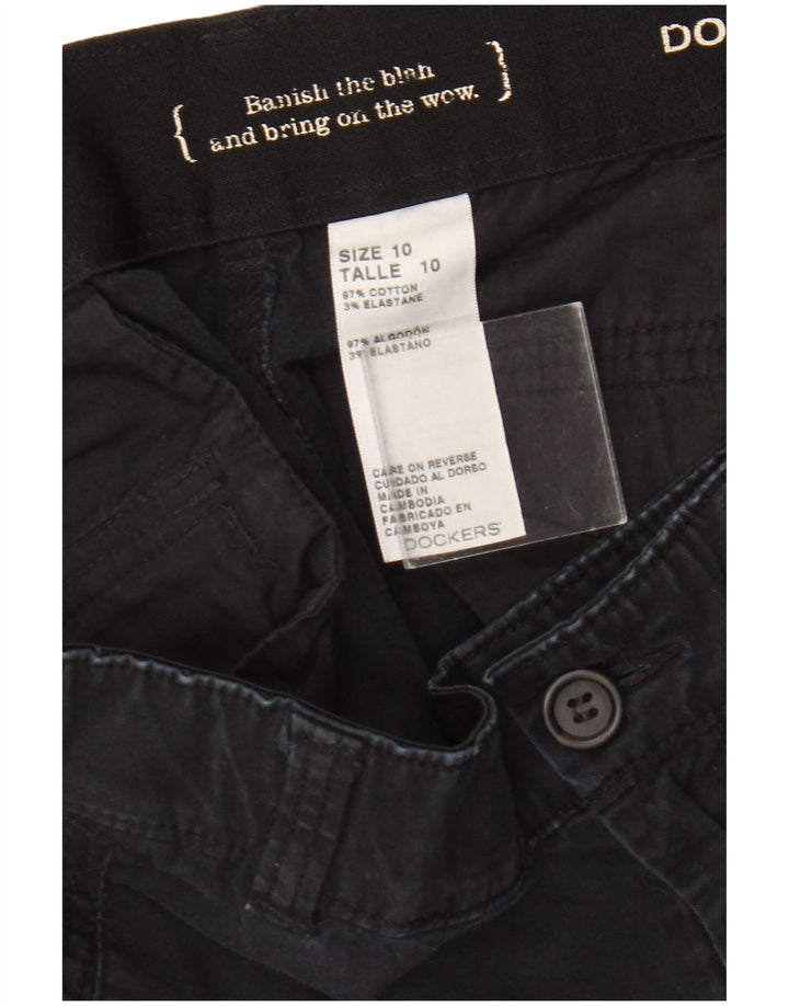 Damskie bermudy Dockers US 10 Large W32 Granatowa bawełna