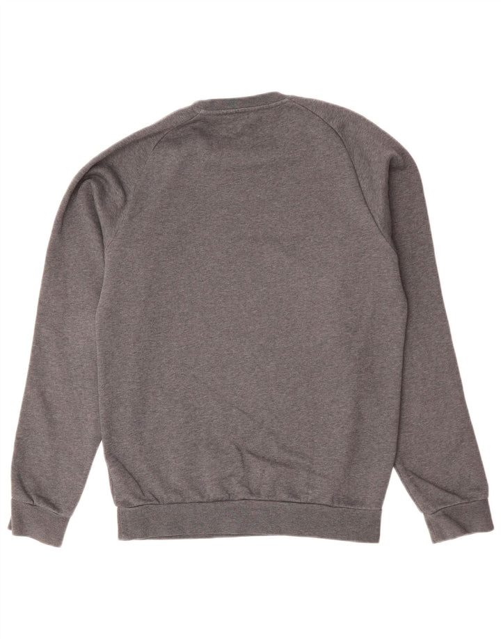Bluza męska Adidas, mała, szara, bawełniana