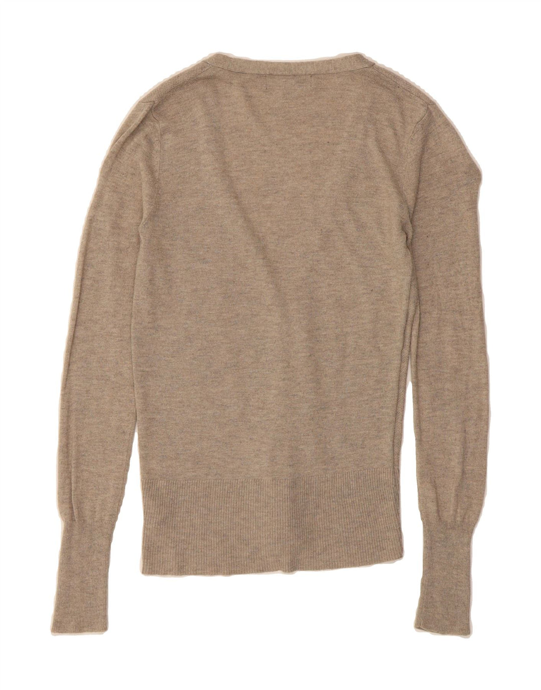 MOSSIMO Womens Cardigan Sweater UK 6 XS Beige Nylon Vintage Mossimo and Second-Hand Mossimo from Messina Hembry 