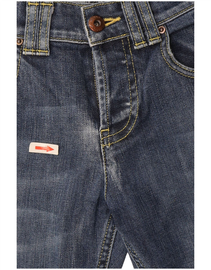 Damskie jeansy Armani Slim W26 L29 Niebieskie bawełniane