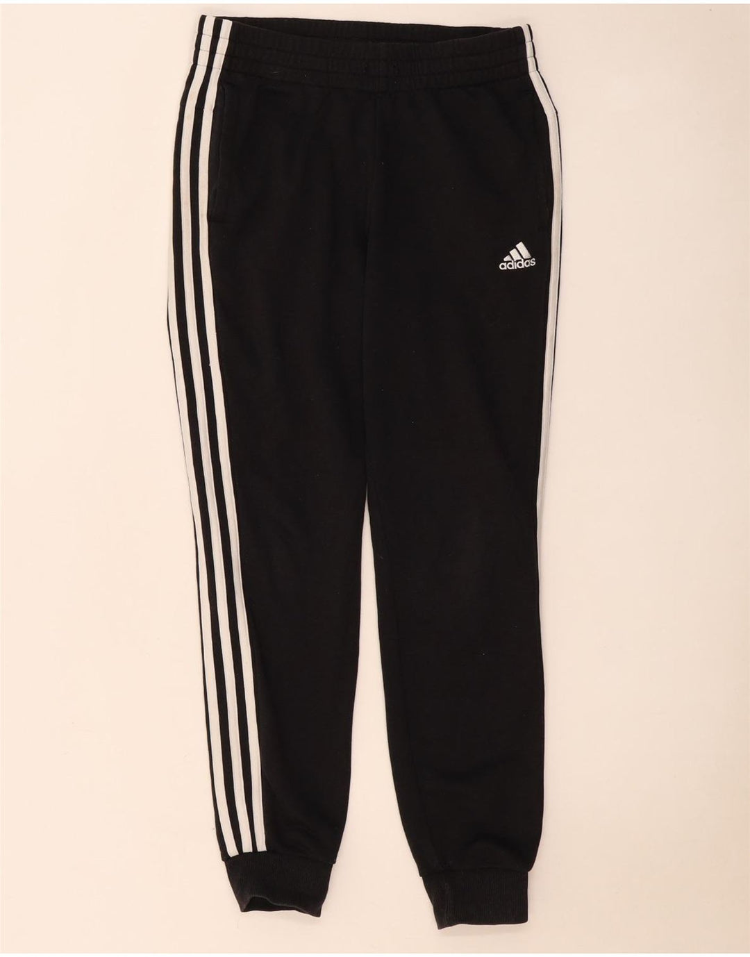 Męskie spodnie dresowe Adidas, małe czarne