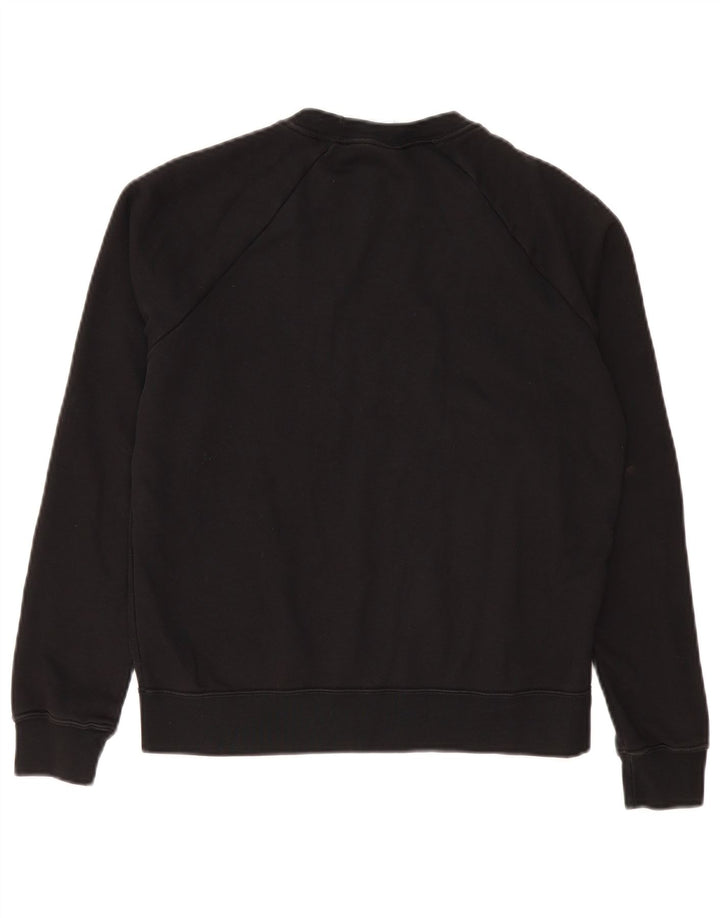 Damski sweter oversize Nike UK 10, mały, czarny, bawełniany