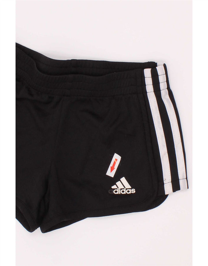 Spodenki sportowe Adidas dziewczęce 3-4 lata, czarny poliester