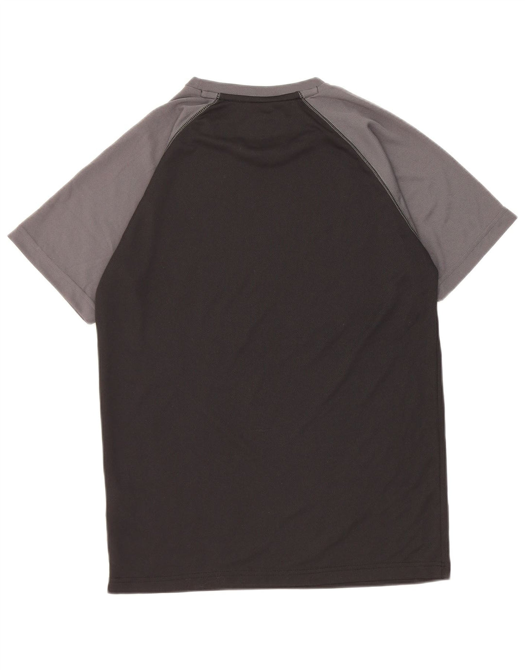 T-shirt męski Mountain Warehouse Top, średni czarny poliester w blokach kolorystycznych