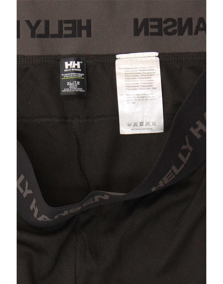 Damskie legginsy Helly Hansen Graphic UK 18 XL w kolorze czarnym