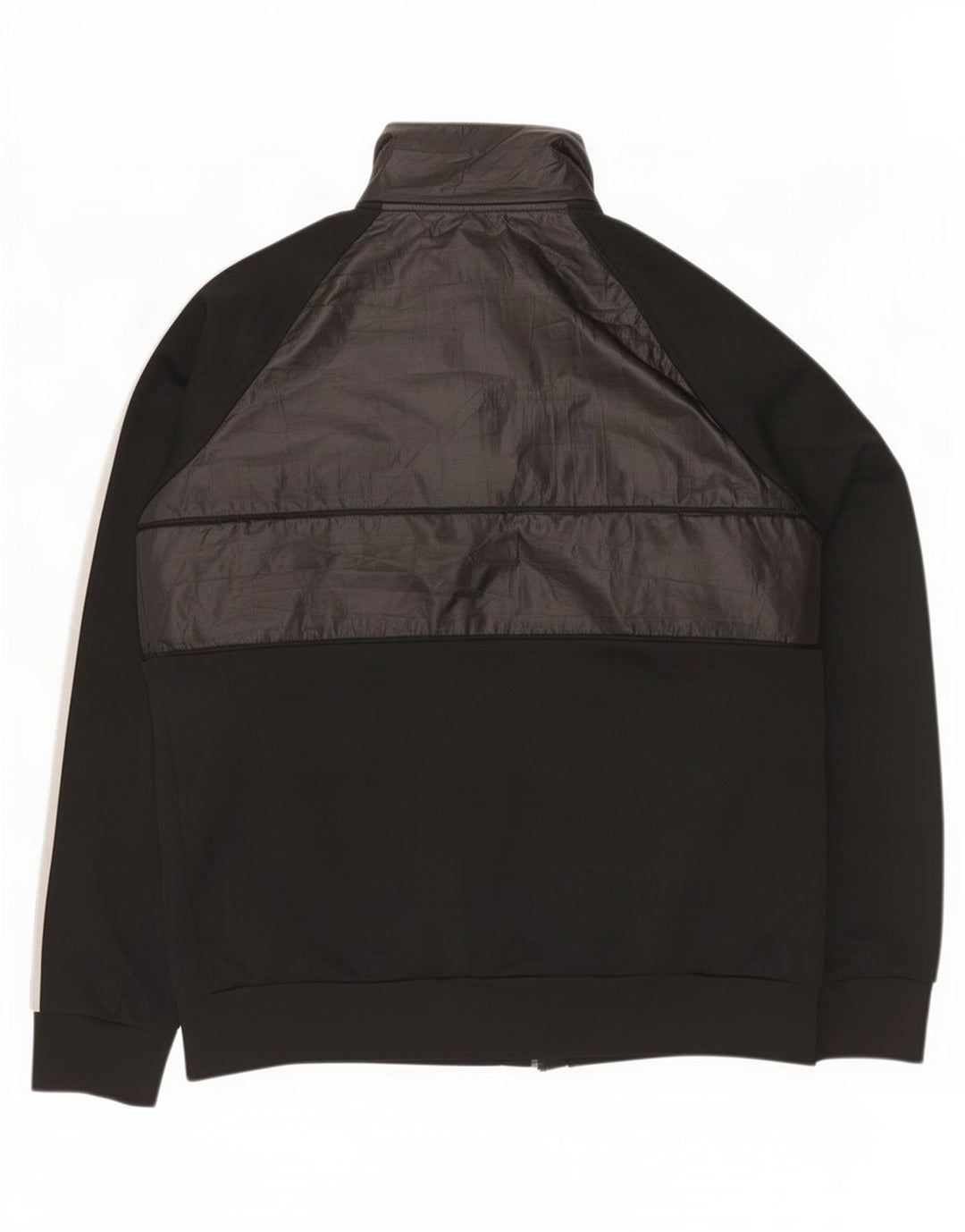 Adidas Męska bluza dresowa, duża, czarna, poliestrowa