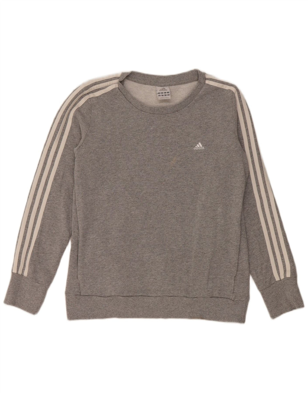Damska bluza Adidas Jumper UK 12/14 Średnia szara bawełna